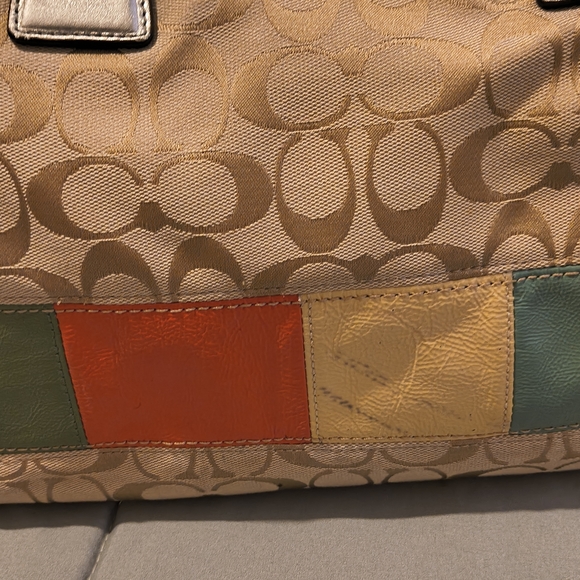 Coach Multicolor Signature Tote Bag - Picture 3 of 8